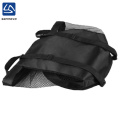 wholesale black waterproof polyester mesh basketball drawstring bag